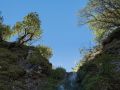 Sommet de la cascade de la biche dans la vallée de Chaudefour