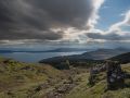 Vue sur le Sound of Raasay et les îles de Raasay