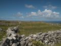 Murets de pierres (calcaire) sur la plus grande des îles d'Aran, Inis Mór