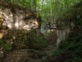 Falaise au fond des gorges de la Vingeanne